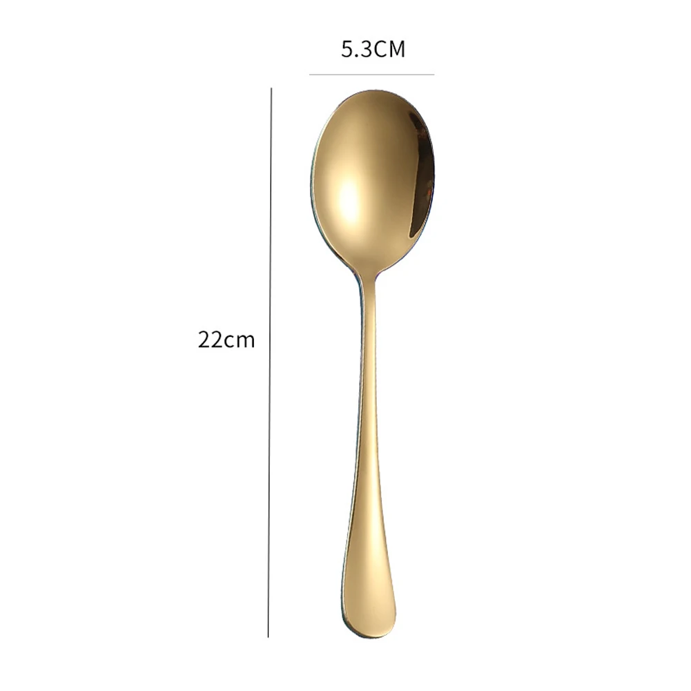 8 Piece Stainless Steel Serving Spoon Set with Colander Functionality for Event Catering Banquet and For Buffet Use