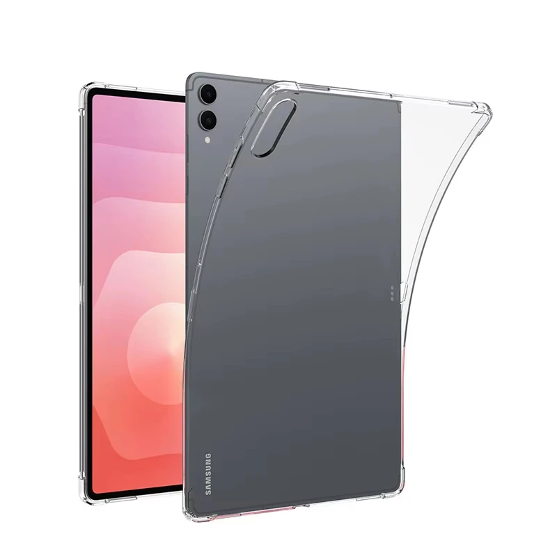 Tab S12 Ultra 14.6 Silicone Case For Samsung Galaxy Tab S11 Ultra S10 Lite S9 S8 S7 FE A9 Plus A8 10.5 A11 8.7 Soft Shell Cover