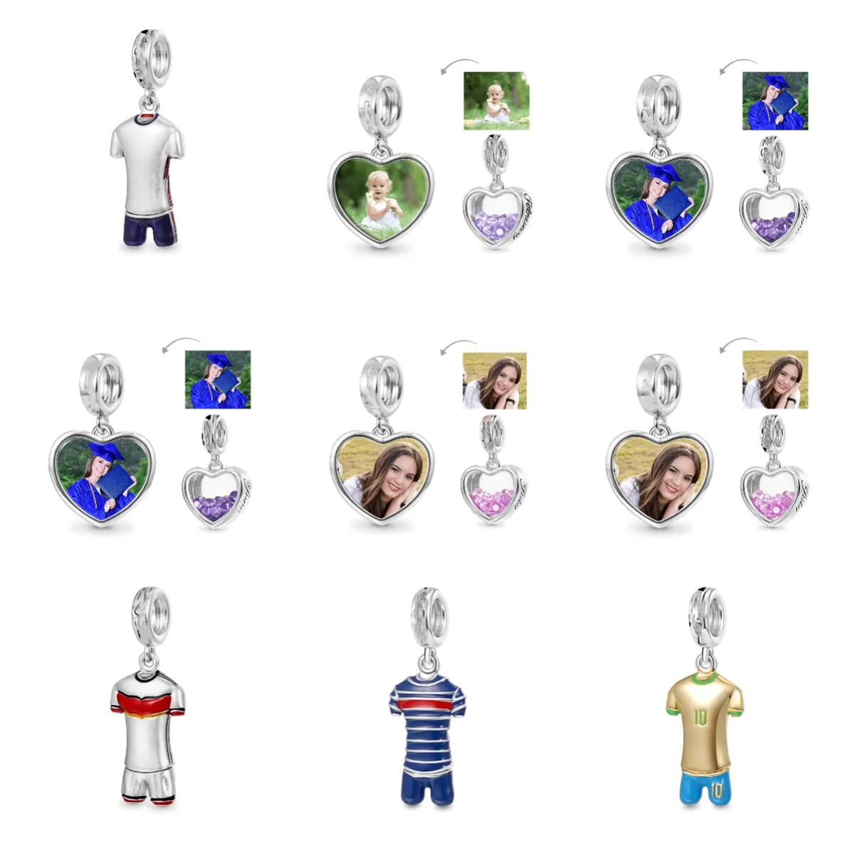 

French Eternal Creative Design Pendant Light Luxury Niche Exquisite Beaded Pendant Birthday Gift