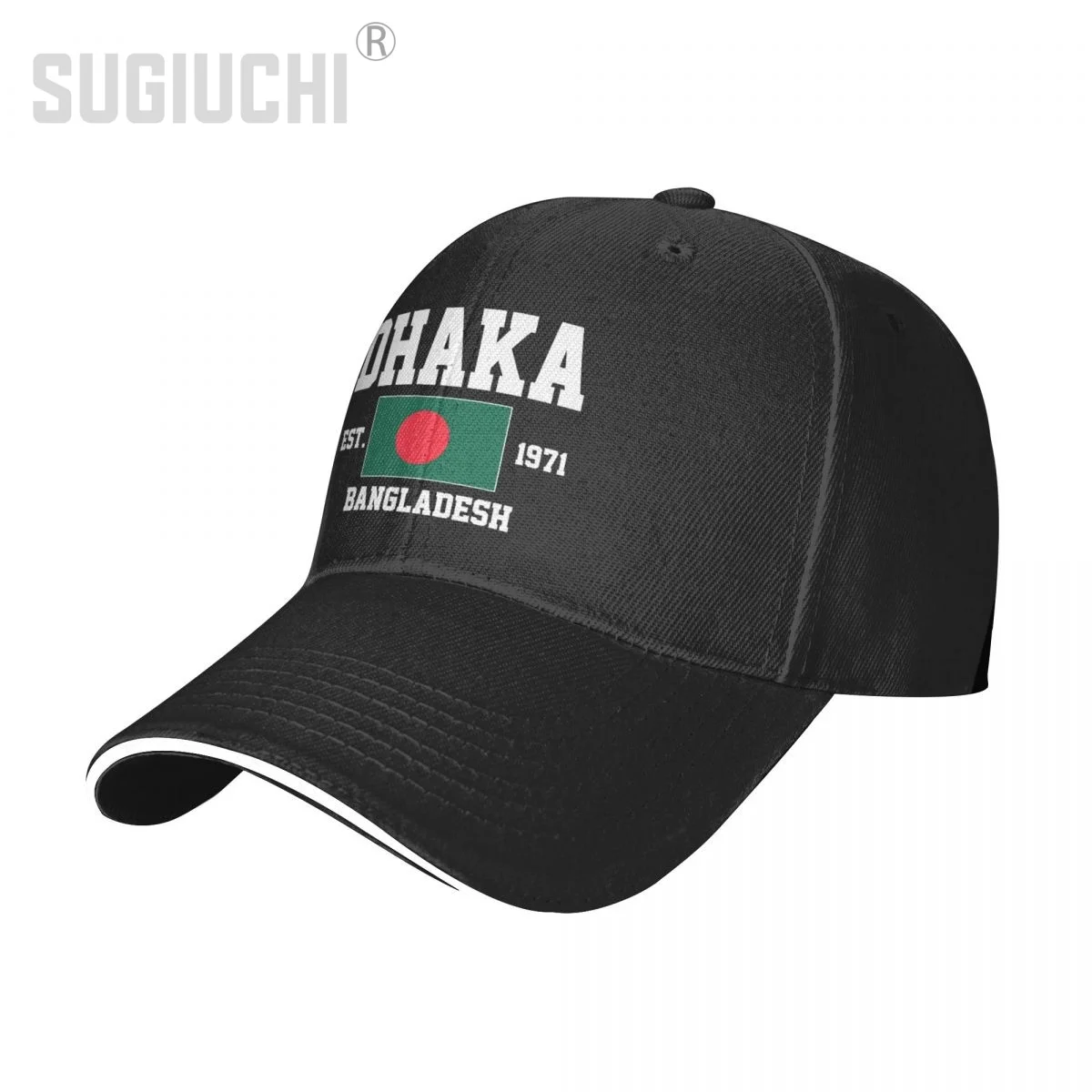 Baseball Cap Bangladesh EST.1971 Dhaka Capital Men Women Unisex Hip Hop Sandwich Caps Snapback Golf Hat Fishing