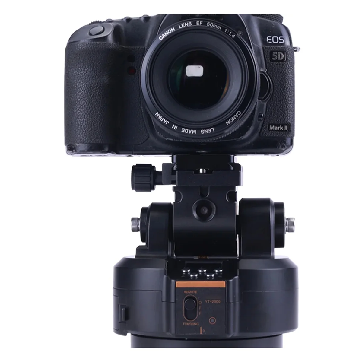 YT-2000 AI Smart Face Following Motorized Rotating Panoramic Head Tripod Stabilizer for Phones Cameras Live Broadcast