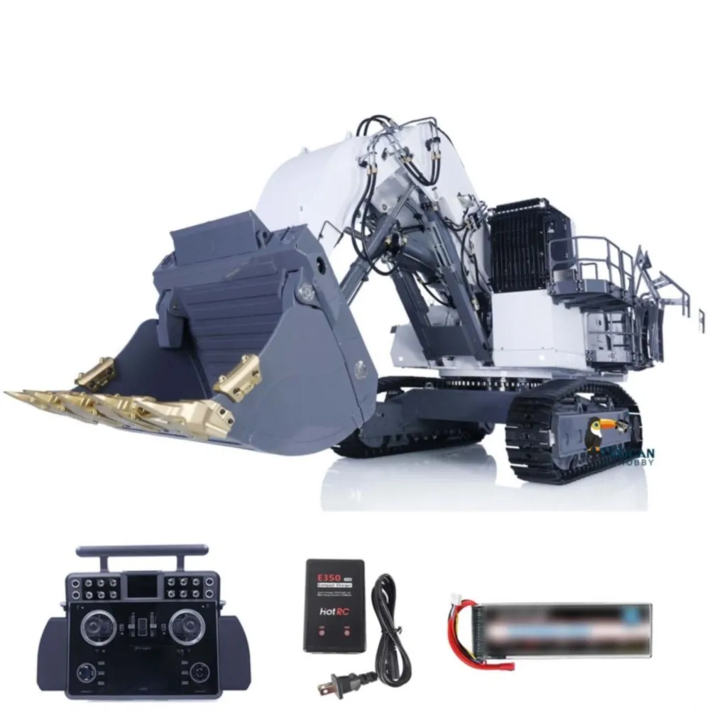 LESU 1/14 Metal Heavy Duty RC Escavadeira Hidráulica AOUE 9150 TOUCAN HOBBY RTR Modelo de escavadeira de terra de controle de rádio
