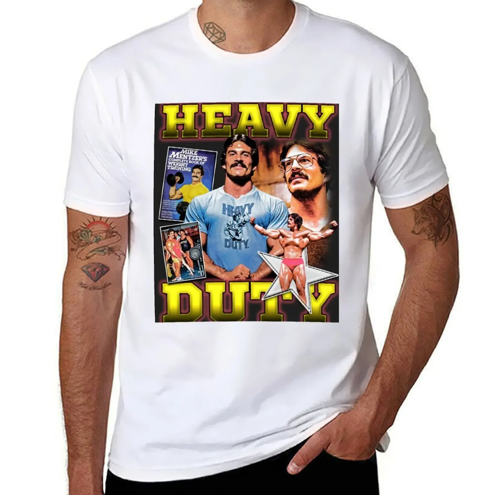 

Mike Mentzer - Heavy Duty T-Shirt t shirts for man slim fit funny t shirts man T-Shirt
