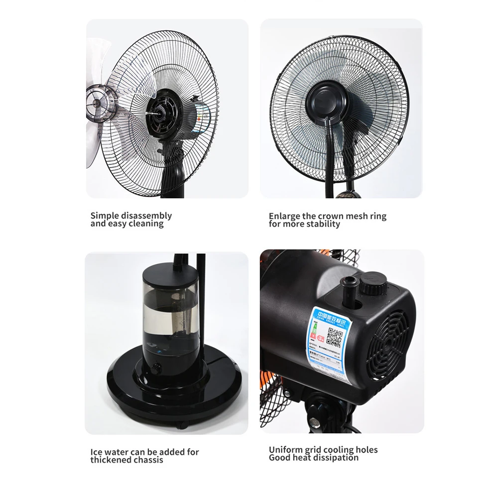 LFan AIr Hogar Pequeño Enfriador de Aire Humidificador Ajuste de Aire Ventiladores para el hogar