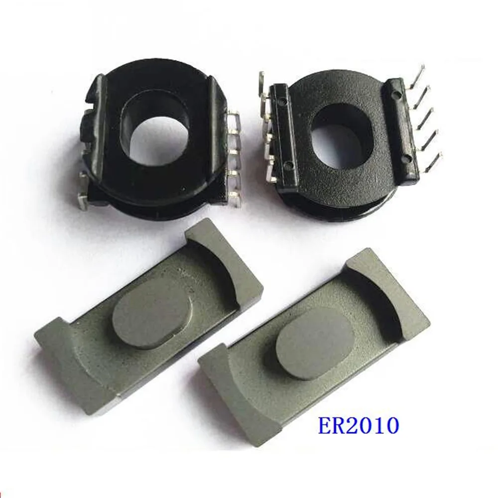 LED pow transformer ER2010EC2010 EER2010 Type 5+5 pin 10P Bobbin + magnetic core PC44 15sets/lot free shipping