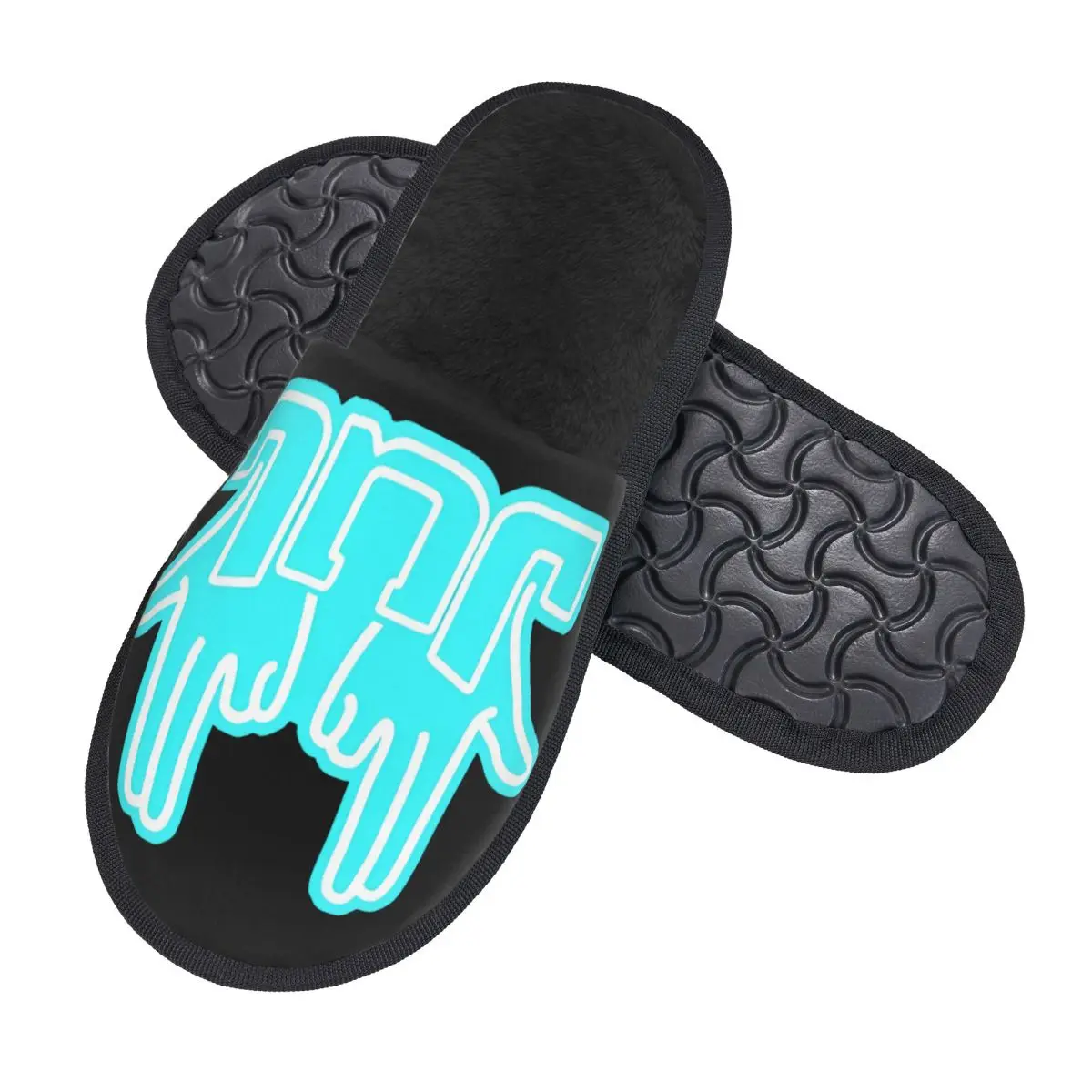 Custom JUL Memory Foam Slippers Women Comfy Warm French Rapper Music House Slippers