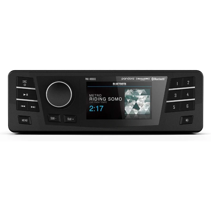 

PMX-HD9813 Direct Fit Digital Media Receiver for 1998-2013 Harley Davidson