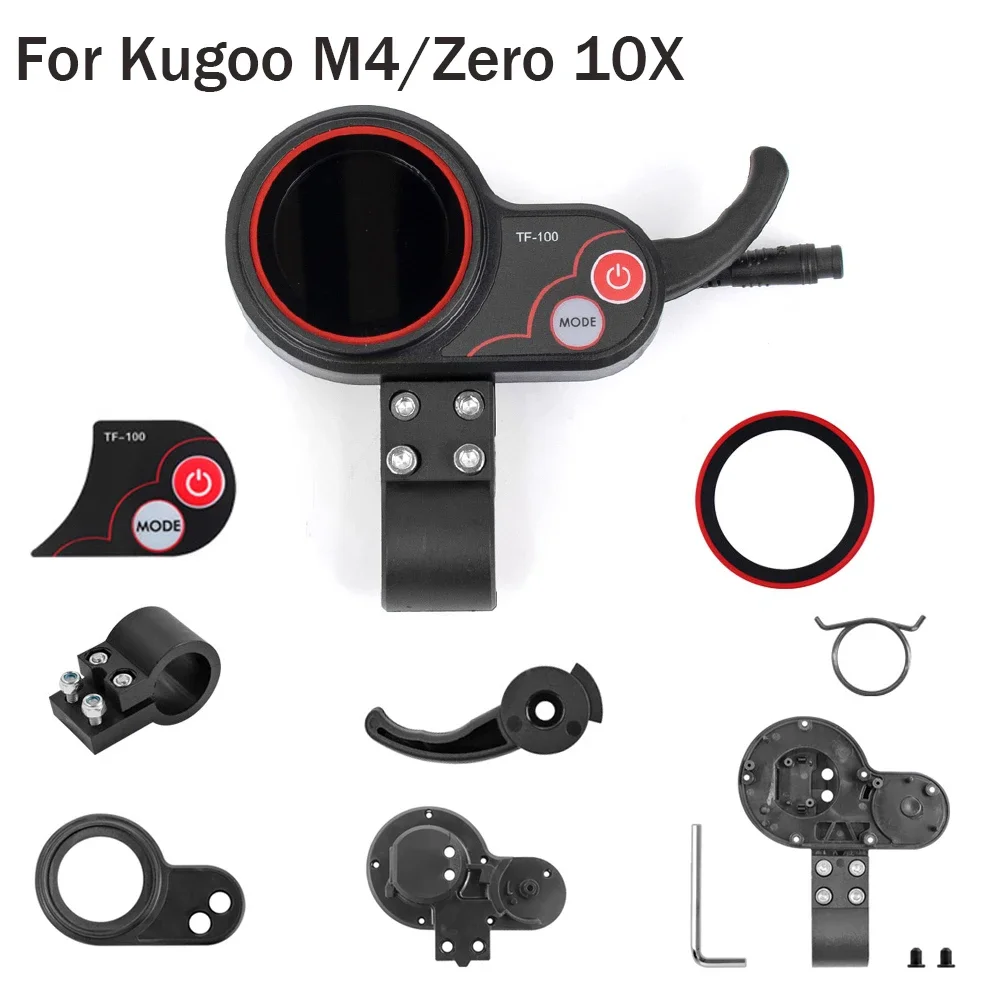 TF-100 LCD Acceleration Instrument Display for Kugoo M4/Zero10x Electric Scooter Skateboard Dashboard Portable Accessories