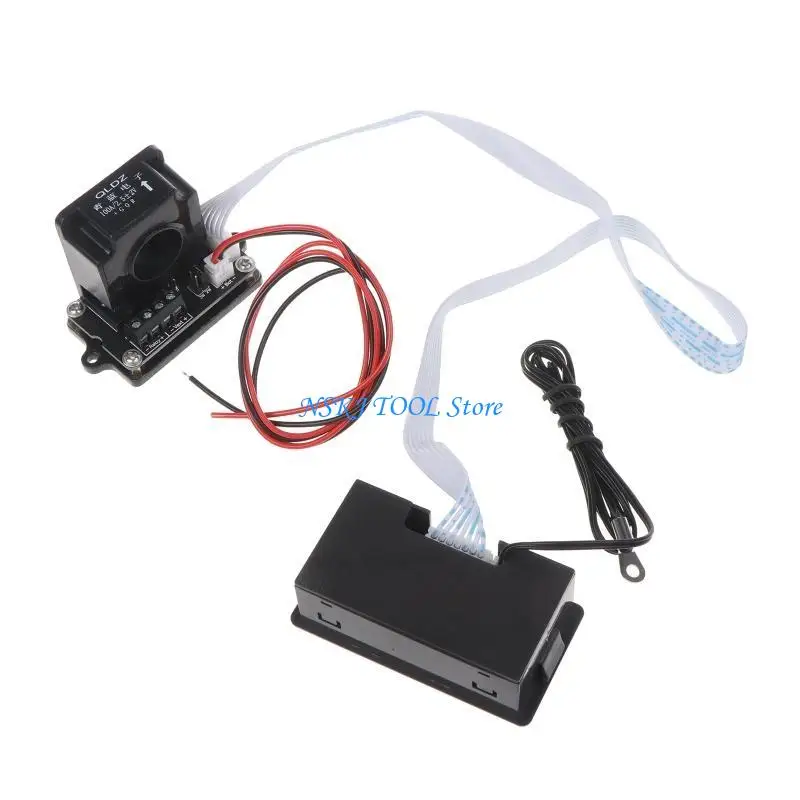 

L8RC Multifunctional Battery Monitor with Communication Function Current Meter Temperature Energy Capacity Power