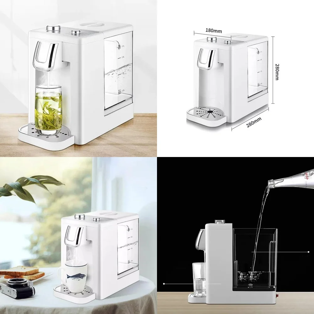 

2200W Electric Kettle for Instant Hot Water Dispenser for Bar Coffee Shop Office Home Use Mini Water Heater for Fast