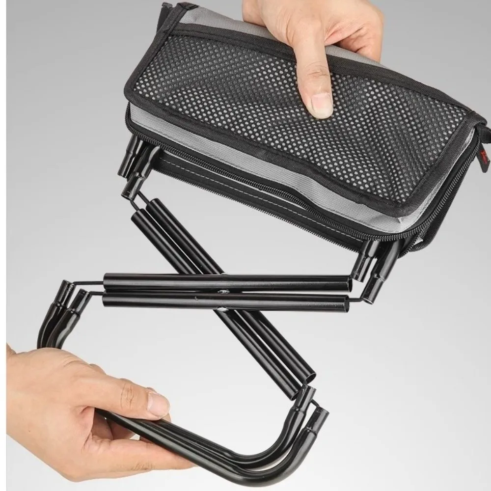 Износостойкий складной табурет-рюкзак, прочный несущий, прочный, маленький Mazar, сумка через плечо, легкий складной стул для пешего туризма