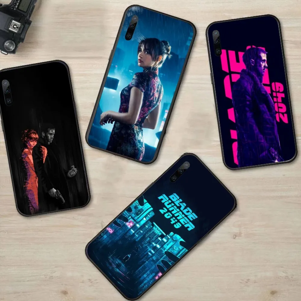 Blade Runner-Funda de teléfono móvil para Huawei P50, P40, P30 Pro Lite, P Smart 2021, 2019, Magic 3, negra, suave