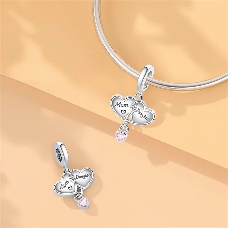 Hot Sales 925 Sterling Silver Dangle Charms Music Box Turtle Pocket Watch Angel Bead Fit Bracelet CZ Zircon Jewelry Gift For Her