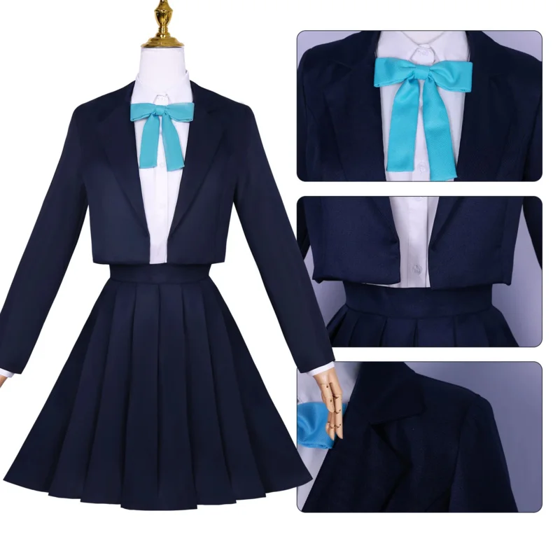 Game Honkai Star Rail Sparkle Jk School Uniform Cosplay Costume Suits Sparkle Cosplay Dress Wig Role Play Carnival Party Outfits