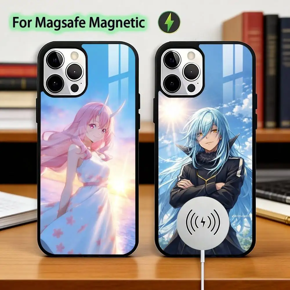 

Got Reincarnated As Slime Phone Case For iPhone17,16,15,14,13,12,11 Plus,Pro Magnetic with Magsafe Wireless Charging