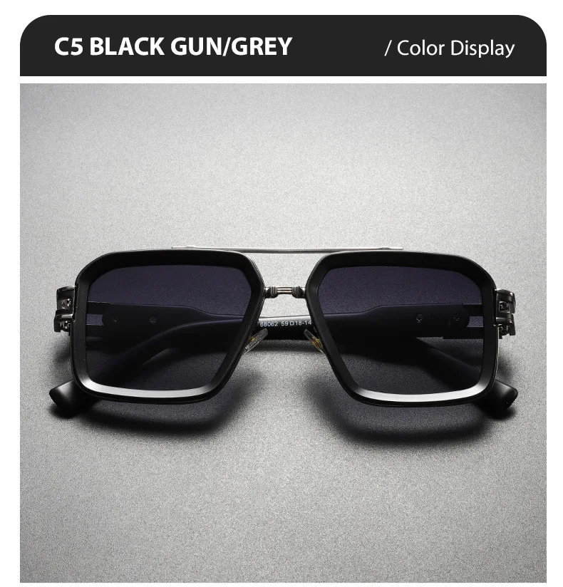 2025, neue Unisex-Sonnenbrille, vielseitiger Modetrend, Doppelstrahl-Design, Sonnenbrille, Mann und Frau, Brillen, Steam Punk, UV400-Sonnenbrille – Detail 16