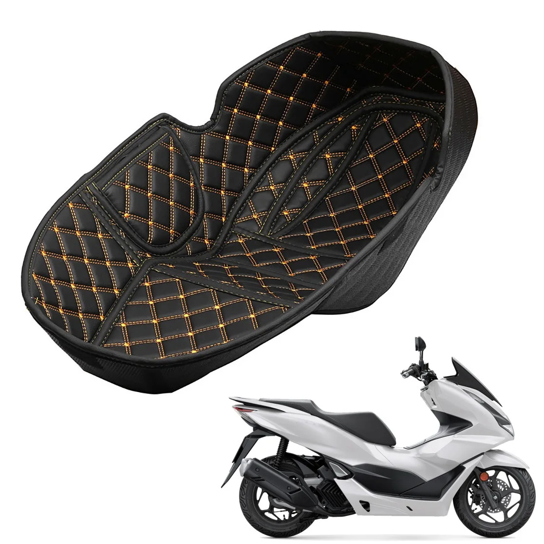 for Honda PCX 125 150 ADV 150 Pcx125 Adv150 Pcx150 Trunk Liner Protector Motorcycle Seat Bucket Mat Storage Box