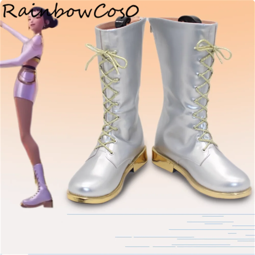 Buty do Cosplayu Zoey Botki Gra Anime Impreza Halloween RainbowCos0 W5030