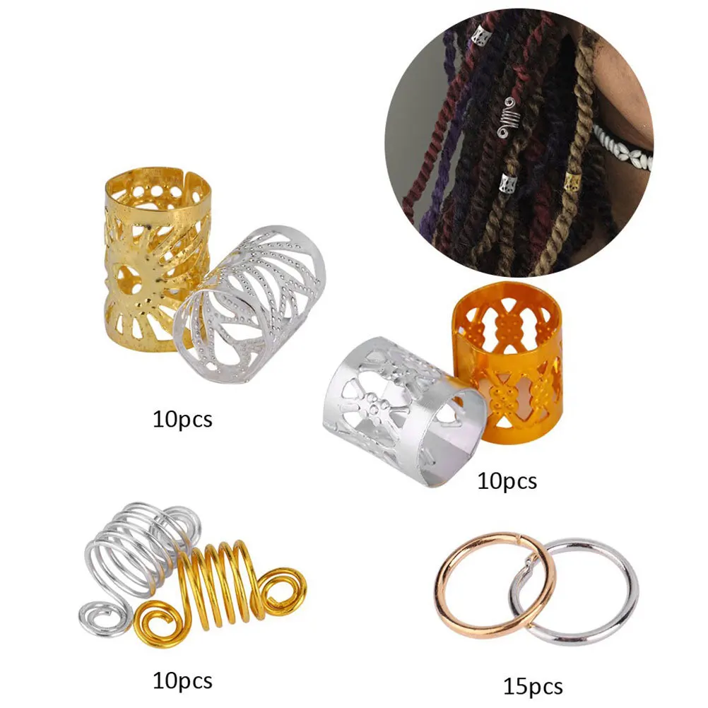 

90 Pcs Hair with Beads Dreadlocks Decoration Jewelry for Women Decorations Women's