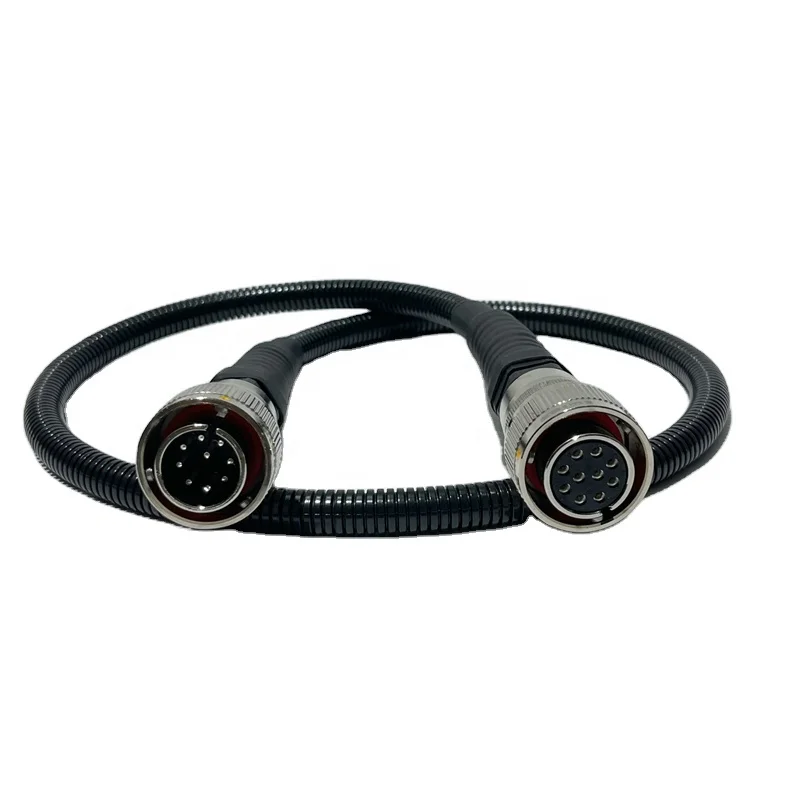 High Quality Cable for ABG 7820D Remote Control Panel Whole Sale Sprial Cable 12844922 Construction Machinery Parts