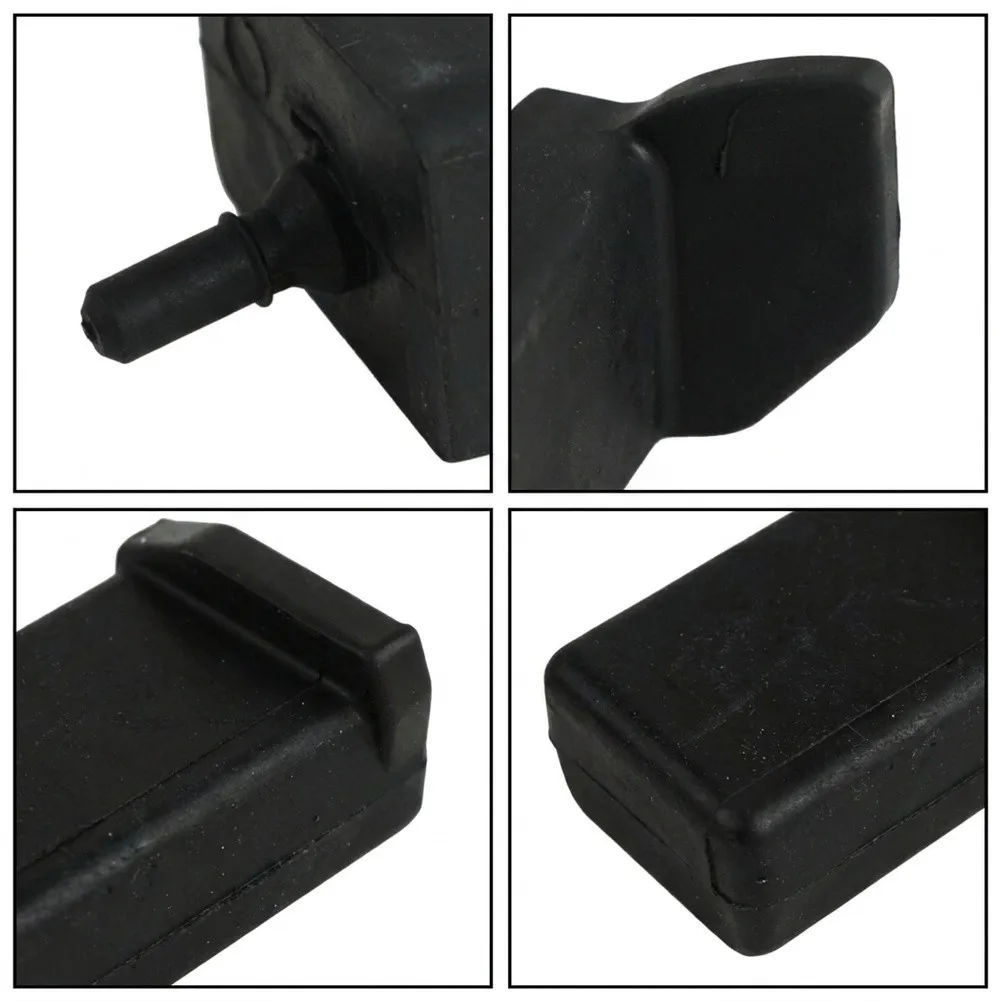 Replacement Door Cushion Stopper Pair Black Rubber for Toyota For Hilux 2-Door Cab 2015 to 2023 Fitment 85643 0K010 85643 0K020