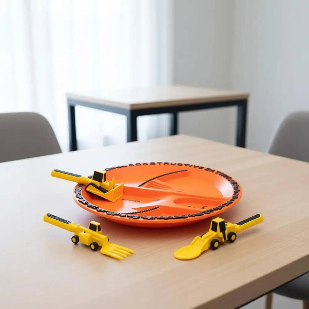 

Детская посуда американского производства с разделёнными тарелками