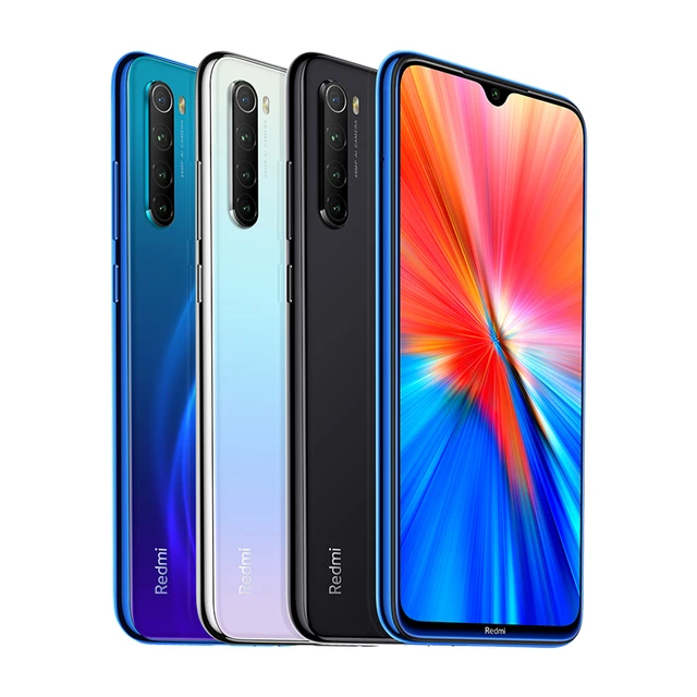 Xiaomi-Redmi Note 8スマートフォン,グローバルファームウェア,6 128GB,48MP,Android  11,オクタコア,4000mAhバッテリー,Xiaomi Note8電話 - AliExpress