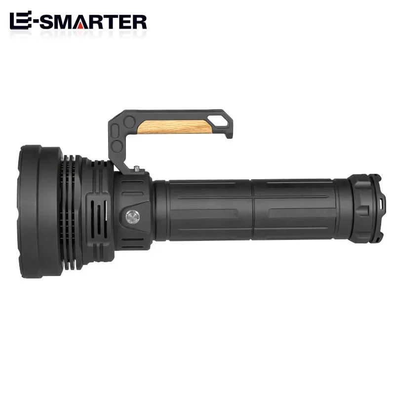 Super Strong Flashlight, Long-Range Outdoor Lighting, Emergency Handheld Light, High-Power Solar Charging