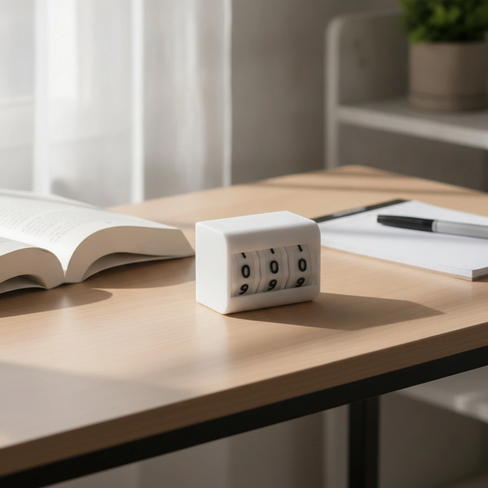 Desktop Mechanical Tally Counter Compact Mechanical Tally Counter Easy-to-Read Sturdy for Teachers, Desk, Classroom