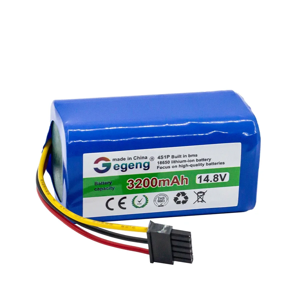 14.4V/14.8V 3200mAh akumulator litowo-jonowy N011-4S1P do odkurzacza Xiaomi Mi Robot Mop 2 lite MJSTL E10 E12 B11