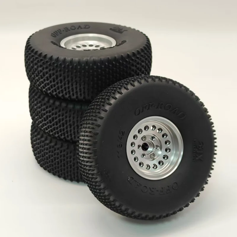 

4PCS 1.9" Super Soft Rubber Tires, High Grip for 1/10 RC Crawler TRX4/6 SCX10 II/III Gen7/8 D90 VS4-10