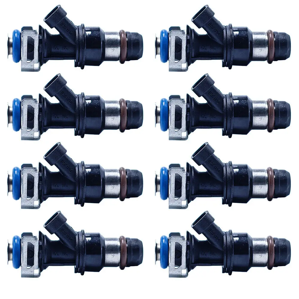 

8- TURBO HIGH Z 80LB FUEL INJECTORS FITS LQ4 LQ9 4.8 5.3 6.0 850CC E85 MATCHED