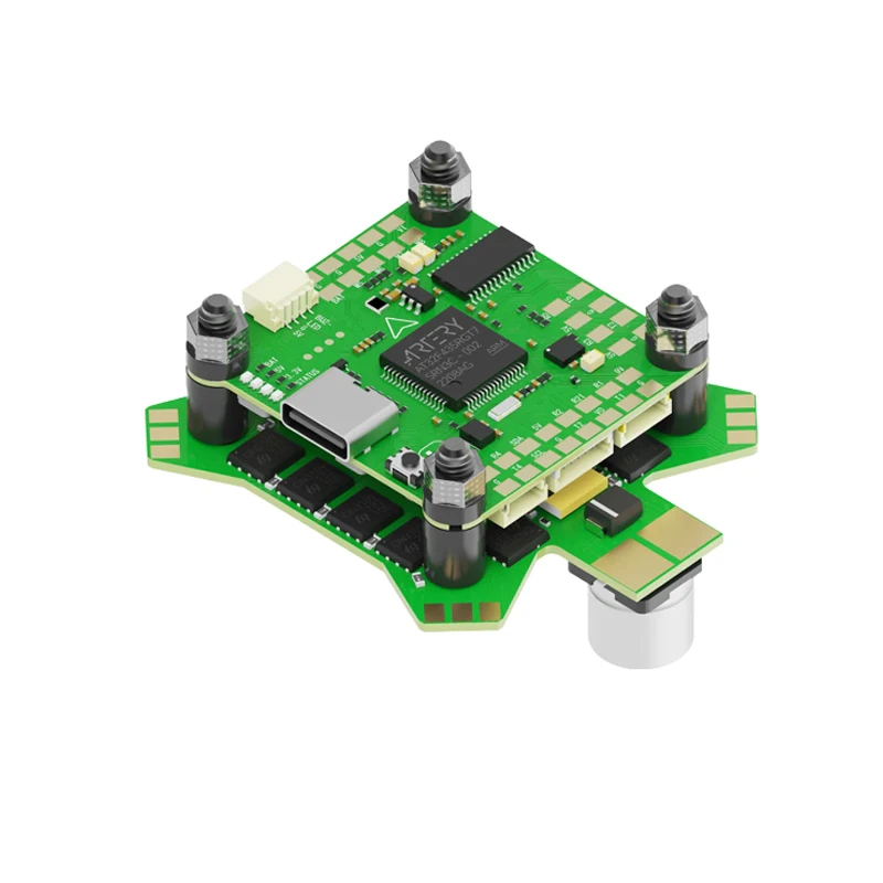 IFlight BLITZ ATF435 55A pile BLITZ ATF435 contrôle de vol sortie Bec avec E55S 55A 4-en-1 2-6S ESC pour Drone de course FPV