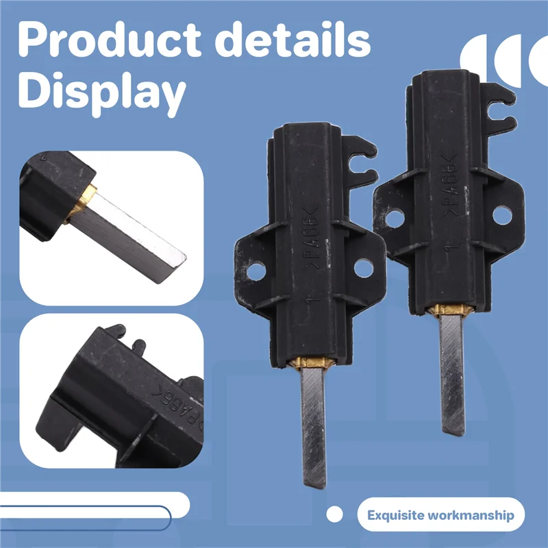 ل WW80J5555FX 8 كجم تدور 1400 محرك الغسالة فرش كربون WW80J5555DW X 2 قطعة المبيعات