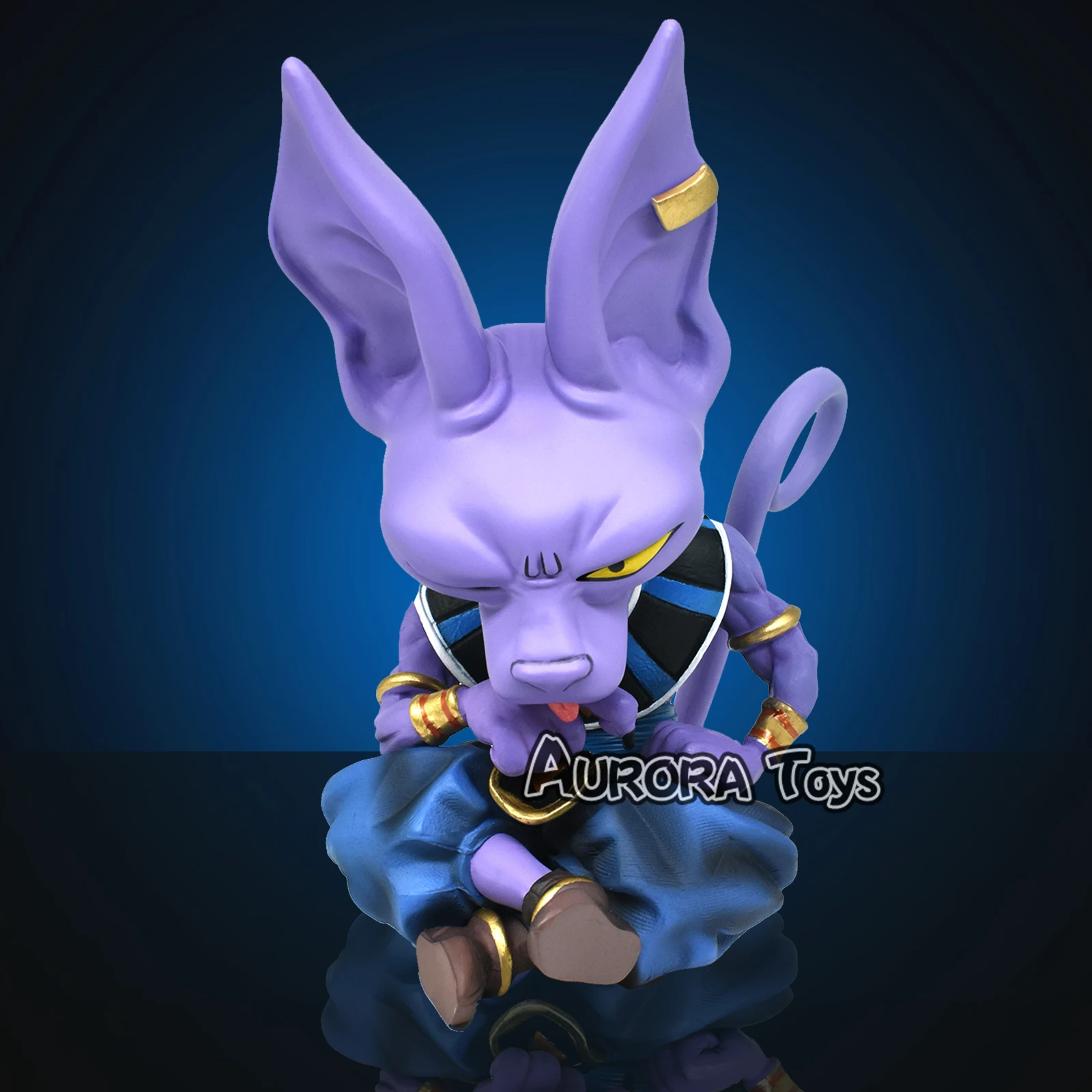 12.5cm/4.93in  Anime Dragon Ball Z Beerus Figure Beerus Figurine PVC Action Figures Collection Model Toys Gifts