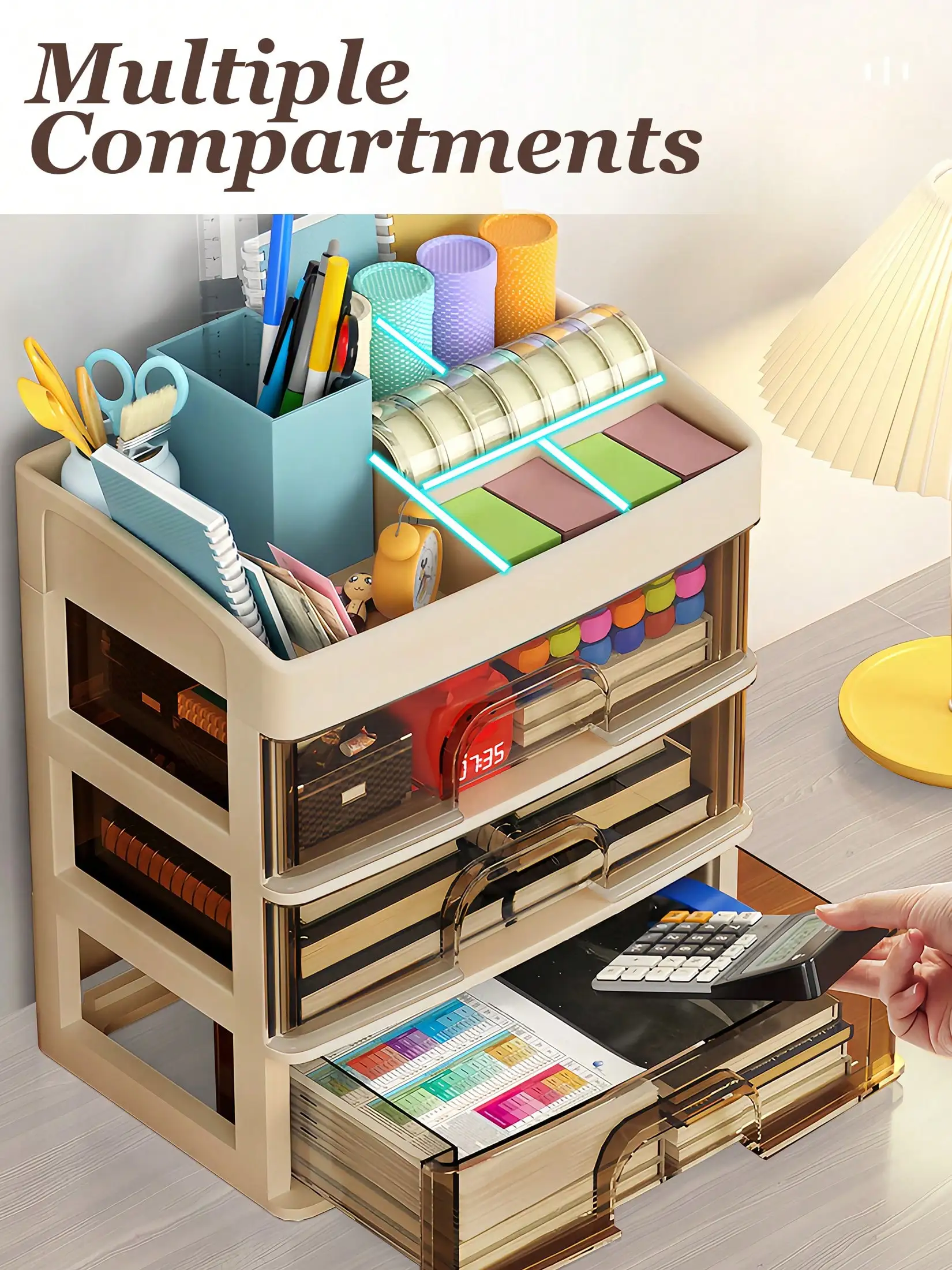 Organisateur de maquillage, ti - Home Essentials Bathroom Organizer avis et prix