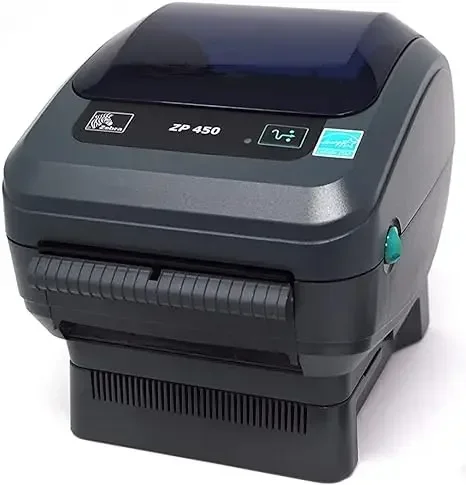 New zebra ZP450 Label Thermal Bar Code Printer USB, Serial, And Parallel Connectivity 203 DPI Resolution