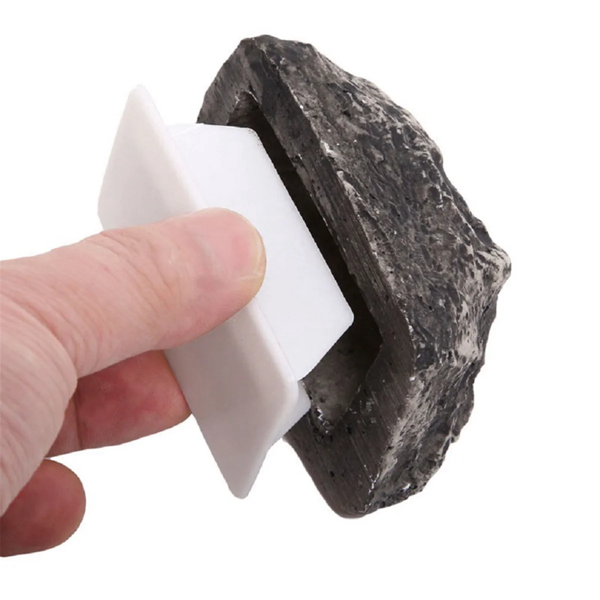 Oculta una llave A la vista en una roca/piedra de aspecto Real, sostiene llaves de repuesto de tamaño estándar
