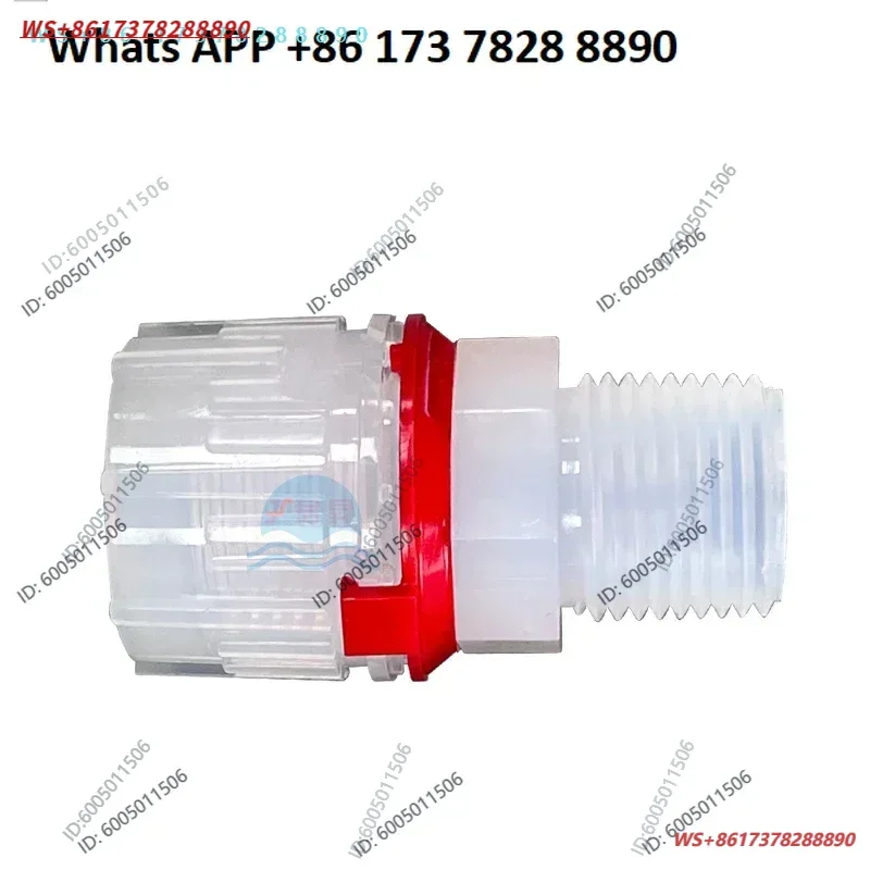 PFA beaded outer wire direct connector can replace pillar Pira high purity PFA beaded outer tooth direct connector