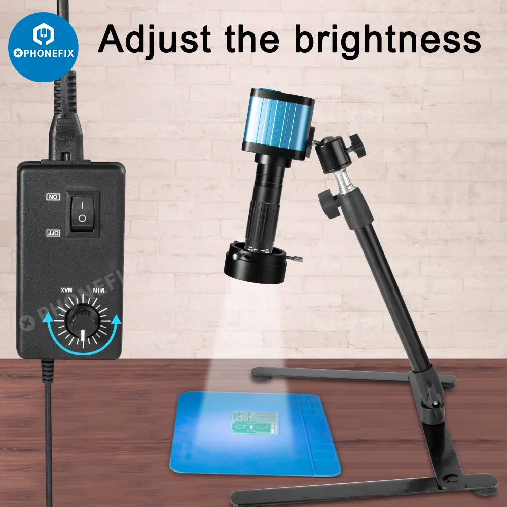Photography Lighting Definition - Ensemble de caméra Microscope 48MP universel
