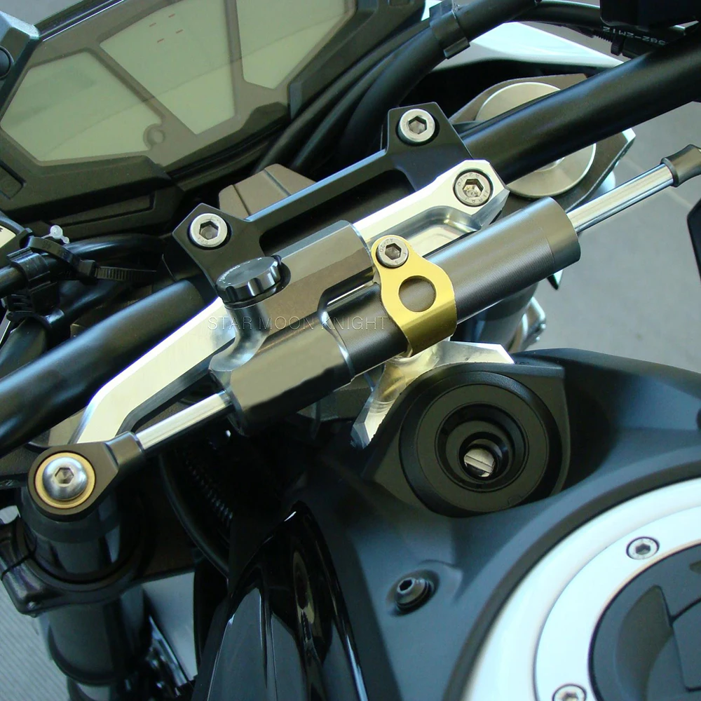 For Kawasaki Z800 Z800E Z 800 E Z800 E 2013-2016 Motorcycle Accessories Adjustable Damper Steering Stabilizer Bracket Mount Kit view 5
