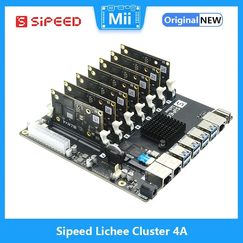 Sipeed Lichee Cluster 4A RISC-V TH1520 Linux High-performance  Cluster  Computing