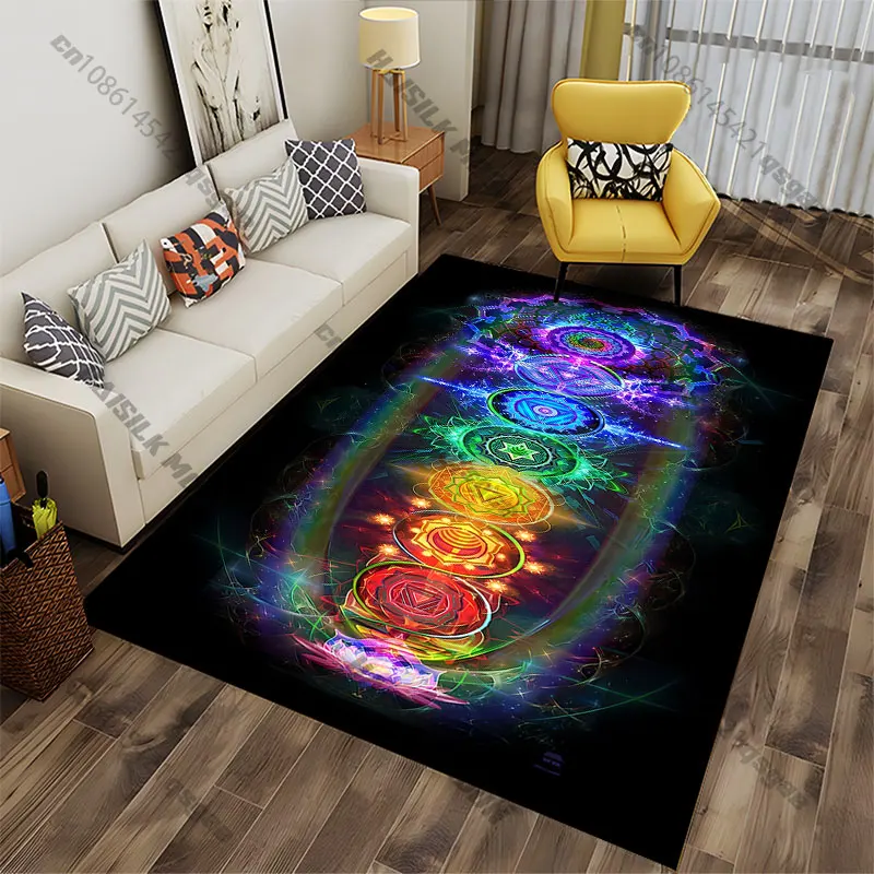Energy alignment and spiritual balance carpet Yoga living room room decor children's crawling mat doormat area rug