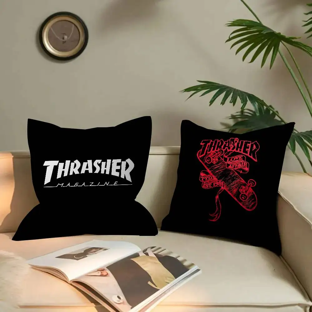 T-Thrashers Pillow Anime Pillow Capa de almofada para sofá-cama 45x45 cm Fashion