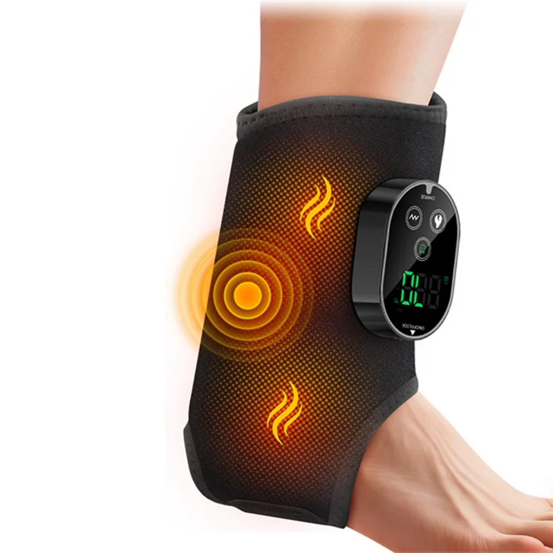 B64B-Home Heat Massager Draagbare voet- en enkelmassage Warmte voor pijnverlichting, zwelling, fasciitis plantaris