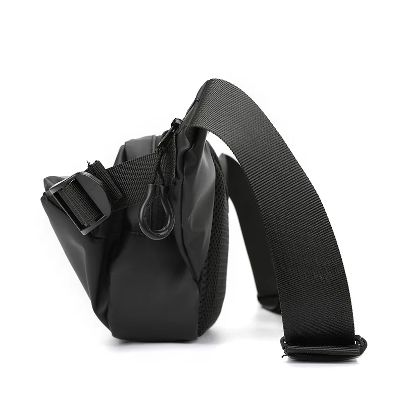 Trendige Herren-Umhängetasche in Bla, Brusttasche, faionable Bunny Skin, Schultertasche, Sli, Frühlingssaison, chinesische Produktion