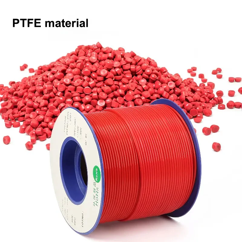 10m PTFE Tube 30L-8L ID 0.3-3.38mm L-Type 150V F46 Insulated Capillary Heat Protector Corrosion Resistant High Temperature Pipe