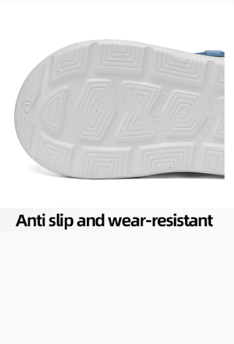 Paar-Stil Herren- und Damen-Sommer-Outdoor-Schuhe mit Dicker Sohle, Geruchshemmend und Rutschfest, Doppelnutzung für Sport, Strand und Angeln – Detail 2