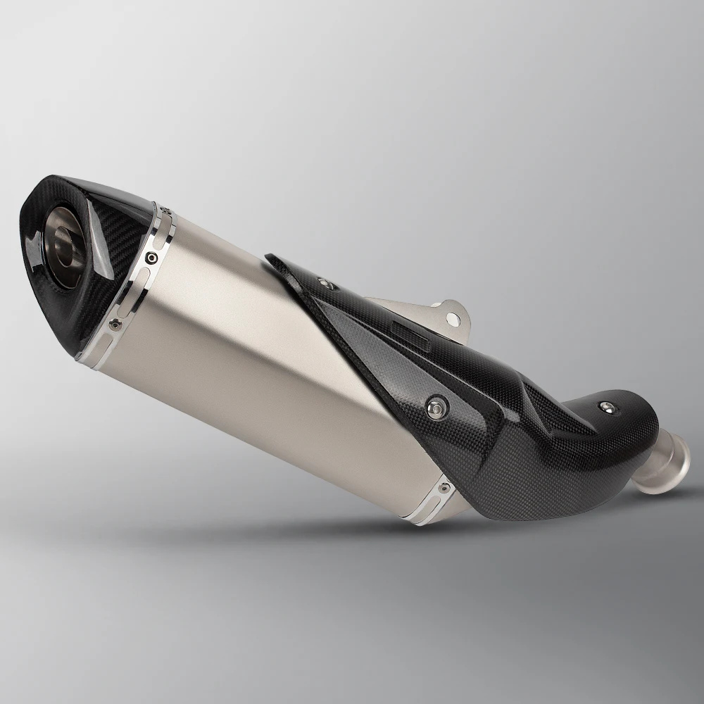 

Motorcycle Exhaust Kit Tail Pipe Muffler With Cover Slip On Line For CF MOTO 800NK NK800 Duke790 Duke890 790duke 890duke