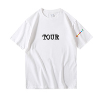 Summer New Huang Boss Edshilan Breathable, Fashionable and Casual High-quality Graphic Printed Round Neck Short-sleeved T-shirt